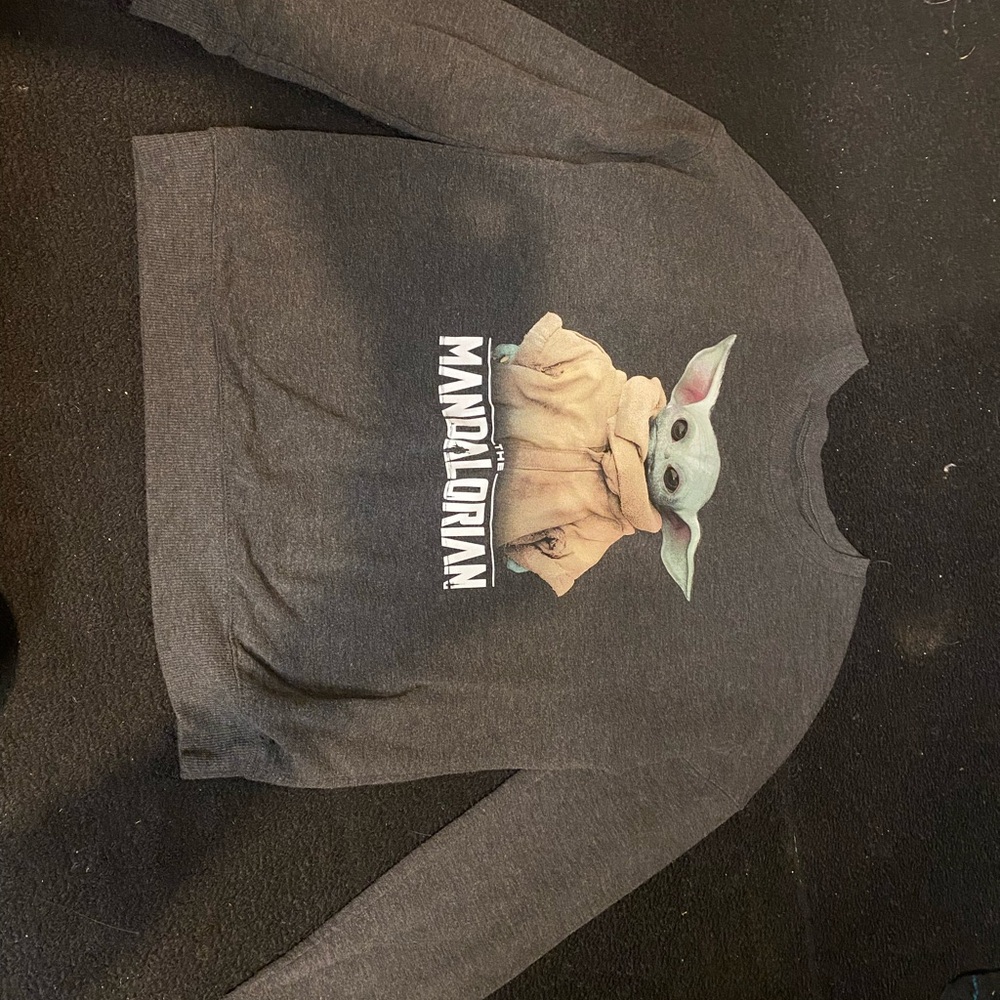 Star Wars Gray Mandalorian Sweatshirt